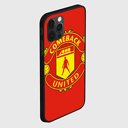 Чехол для iPhone 12 Pro Камбек Юнайтед это Манчестер юнайтед, цвет: 3D-черный — фото 2