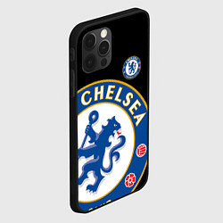 Чехол для iPhone 12 Pro ЧЕЛСИ CHELSEA BIG LOGO, цвет: 3D-черный — фото 2