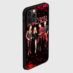 Чехол для iPhone 12 Pro Maneskin Лунный свет, рок - группа, цвет: 3D-черный — фото 2