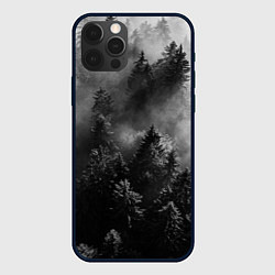 Чехол iPhone 12 Pro МРАЧНЫЙ ЛЕС FOREST