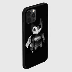 Чехол для iPhone 12 Pro BENDY - БЕНДИ РОБОТ, цвет: 3D-черный — фото 2