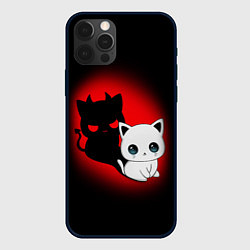 Чехол iPhone 12 Pro КОТИК ДЬЯВОЛ KITTY DEVIL