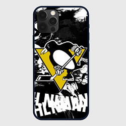 Чехол iPhone 12 Pro Питтсбург Пингвинз Pittsburgh Penguins