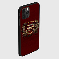 Чехол для iPhone 12 Pro Arsenal London, цвет: 3D-черный — фото 2