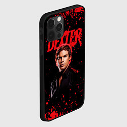 Чехол для iPhone 12 Pro Dexter Декстер, цвет: 3D-черный — фото 2