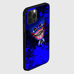 Чехол для iPhone 12 Pro Huggy Wuggy: Blue Rage, цвет: 3D-черный — фото 2