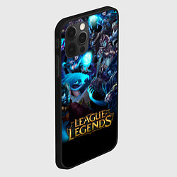 Чехол для iPhone 12 Pro LEAGUE OF LEGENDS ЛИГА ЛЕГЕНД ГЕРОИ, цвет: 3D-черный — фото 2