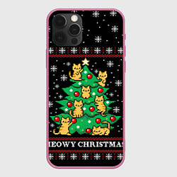 Чехол iPhone 12 Pro MEOWY CHRISTMAS 2022