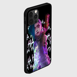 Чехол для iPhone 12 Pro Jinx Arcane, цвет: 3D-черный — фото 2