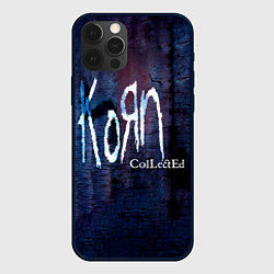 Чехол для iPhone 12 Pro Collected - Korn, цвет: 3D-черный