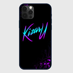 Чехол iPhone 12 Pro КИЗАРУ НЕОН ЛОГО KIZARU NEON