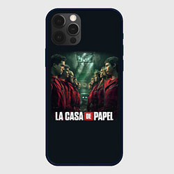 Чехол iPhone 12 Pro ПЕРСОНАЖИ БУМАЖНЫЙ ДОМ - LA CASA DE PAPEL