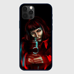 Чехол iPhone 12 Pro БУМАЖНЫЙ ДОМ ОРУЖИЕ- LA CASA DE PAPEL