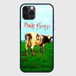 Чехол для iPhone 12 Pro Atom Heart Mother - Pink Floyd, цвет: 3D-черный
