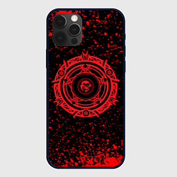 Чехол для iPhone 12 Pro Демоны старшей школы Клан Гремори, цвет: 3D-черный