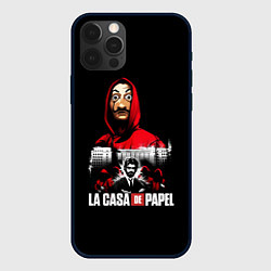 Чехол iPhone 12 Pro СЕРИАЛ БУМАЖНЫЙ ДОМ LA CASA DE PAPEL