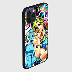 Чехол для iPhone 12 Pro JoJos Bizarre Adventure - Джолин Кудзё, цвет: 3D-черный — фото 2