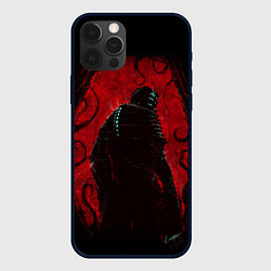 Чехол для iPhone 12 Pro DEAD SPACE АЙЗЕК КЛАРК В БРОНЕ, цвет: 3D-черный