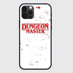 Чехол для iPhone 12 Pro DUNGEON MASTER BLOOD ГАЧИМУЧИ БЕЛЫЙ, цвет: 3D-черный