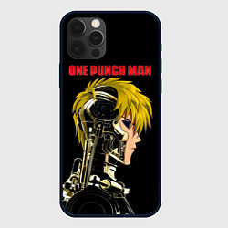 Чехол iPhone 12 Pro Кибернетическое тело Геноса One Punch-Man