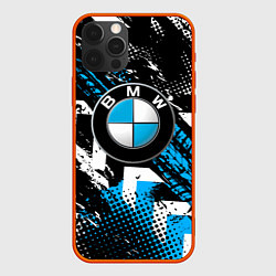 Чехол iPhone 12 Pro Следы от шин BMW
