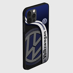 Чехол для iPhone 12 Pro Volkswagen Фольксваген, цвет: 3D-черный — фото 2