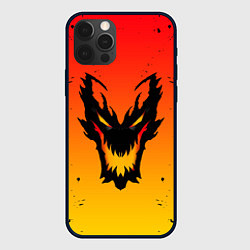 Чехол для iPhone 12 Pro DOTA SHADOW FIEND FIRE, цвет: 3D-черный