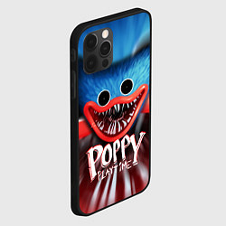 Чехол для iPhone 12 Pro ХАГИ ВАГИ, Я ТЕБЯ ПОЙМАЛ POPPY PLAYTIME ИГРА, цвет: 3D-черный — фото 2