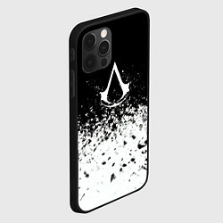Чехол для iPhone 12 Pro Assassins creed ассасины, цвет: 3D-черный — фото 2