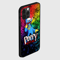 Чехол для iPhone 12 Pro POPPY PLAYTIME НОВОГОДНИЙ ПОППИ ПЛЕЙТАЙМ, цвет: 3D-черный — фото 2