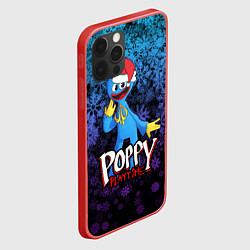 Чехол для iPhone 12 Pro POPPY PLAYTIME ПОППИ ПЛЕЙТАЙМ НОВЫЙ ГОД, цвет: 3D-красный — фото 2