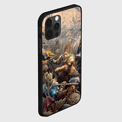 Чехол для iPhone 12 Pro Битва Рыцарского ордена Империи, цвет: 3D-черный — фото 2