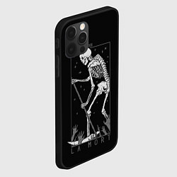 Чехол для iPhone 12 Pro Жнец La Mort, цвет: 3D-черный — фото 2