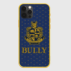 Чехол для iPhone 12 Pro Bully хулиган, цвет: 3D-желтый