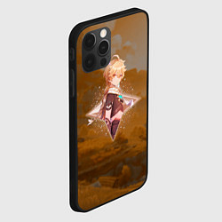 Чехол для iPhone 12 Pro Итэр Aether в примогеме, Genshin Impact Геншин имп, цвет: 3D-черный — фото 2