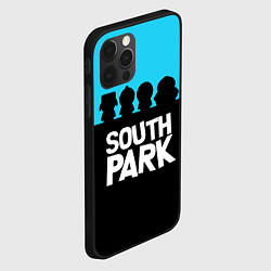 Чехол для iPhone 12 Pro Южный парк персонажи South Park, цвет: 3D-черный — фото 2