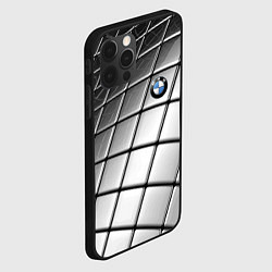 Чехол для iPhone 12 Pro BMW pattern 2022, цвет: 3D-черный — фото 2