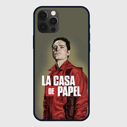 Чехол iPhone 12 Pro БУМАЖНЫЙ ДОМ БЕРЛИН - LA CASA DE PAPEL