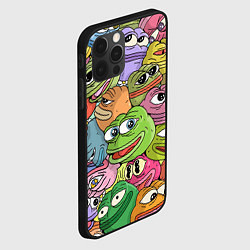 Чехол для iPhone 12 Pro Pepe BOMBING, цвет: 3D-черный — фото 2