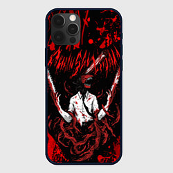 Чехол iPhone 12 Pro Человек бензопила в крови Chainsaw Man