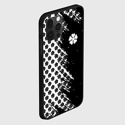 Чехол для iPhone 12 Pro Манга чёрный клевер, цвет: 3D-черный — фото 2