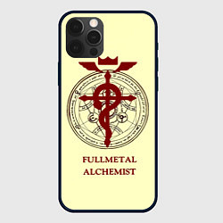 Чехол для iPhone 12 Pro Стальной алхимик - Фламель, цвет: 3D-черный