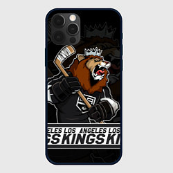 Чехол iPhone 12 Pro Лос Анджелес Кингз, Los Angeles Kings