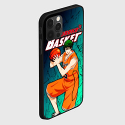 Чехол для iPhone 12 Pro Kuroko no Basuke, Midorima Shintaro Шинтаро Мидори, цвет: 3D-черный — фото 2