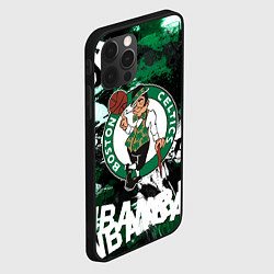 Чехол для iPhone 12 Pro Бостон Селтикс , Boston Celtics, цвет: 3D-черный — фото 2