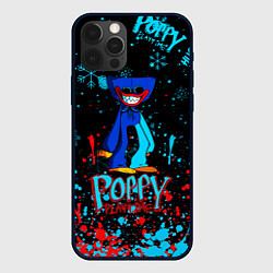 Чехол для iPhone 12 Pro Poppy Playtime Плэйтайм, цвет: 3D-черный