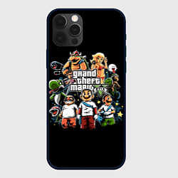 Чехол iPhone 12 Pro Mario x GTA