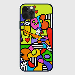 Чехол для iPhone 12 Pro Fiesta dance, цвет: 3D-черный