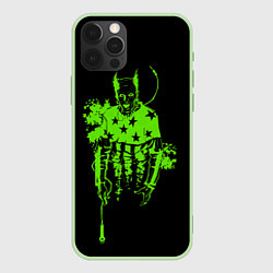 Чехол для iPhone 12 Pro The Prodigy - зеленый Флинт, цвет: 3D-салатовый