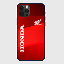 Чехол iPhone 12 Pro Honda - Red